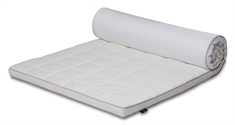 Overmadrass - 90x200 cm 5 cm høy - NASA Memory foam - Borg Living - Ergonomisk overmadrass